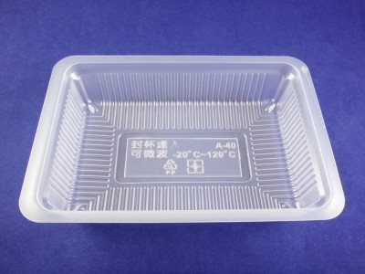 A-40 PP Rectangular Sealing Tray & Container